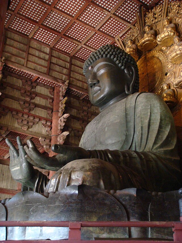 東大寺盧舎那仏像(พระพุทธรูปใหญ่แห่งโทไดจิ): "แสงทองแห่งสันติสุข"